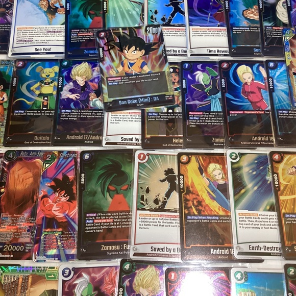 71 Dragon Ball Super Foil card lot of 71 foil cards - Picture 4 of 12